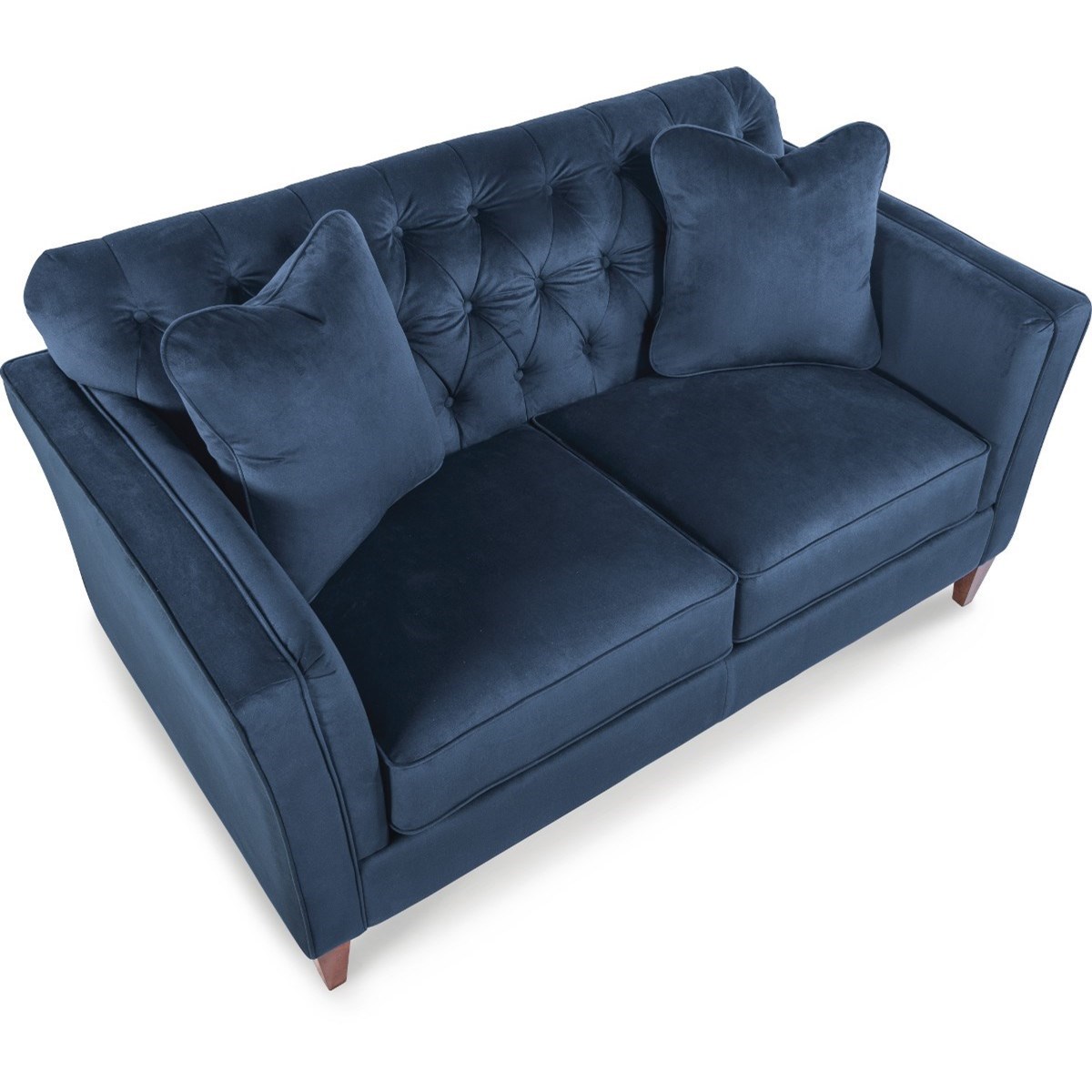 LaZBoy Alexandria Transitional Premier Loveseat with Chesterfield